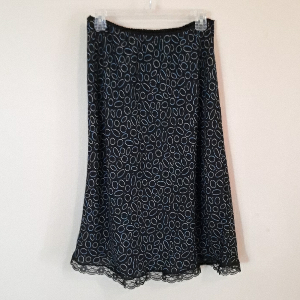 Reversible long skirt